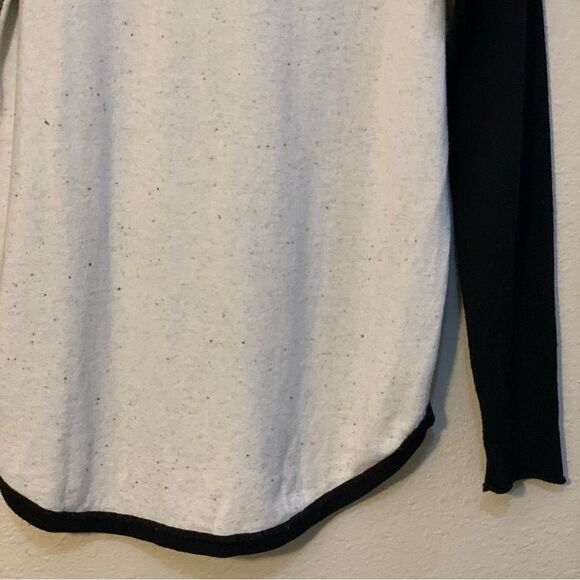 SMARTWOOL Merino Wool Top Women’s M Gray Black Cream Crew Neck Long Sleeve. - Picture 7 of 13